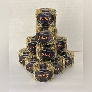 NWT! Tahki Select Pansy Green Yarn | 12 Skeins